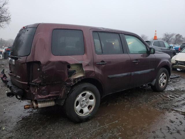 Image 3 of 2010 HONDA PILOT LX 2010 with VIN 5FNYF4H29AB003481