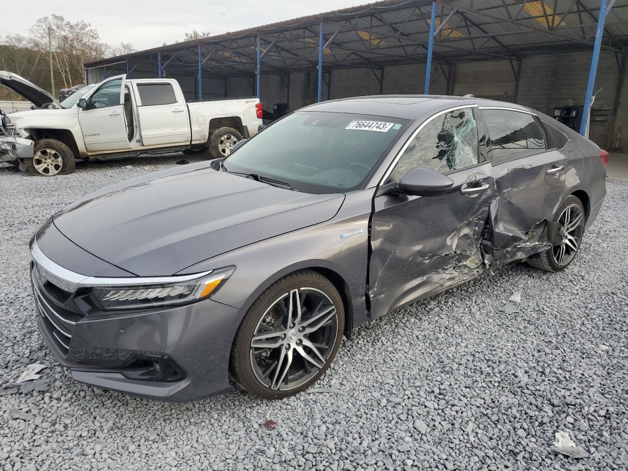 Obraz 1 z 2021 HONDA ACCORD TOURING HYBRID 2021 z VIN 1HGCV3F99MA018357