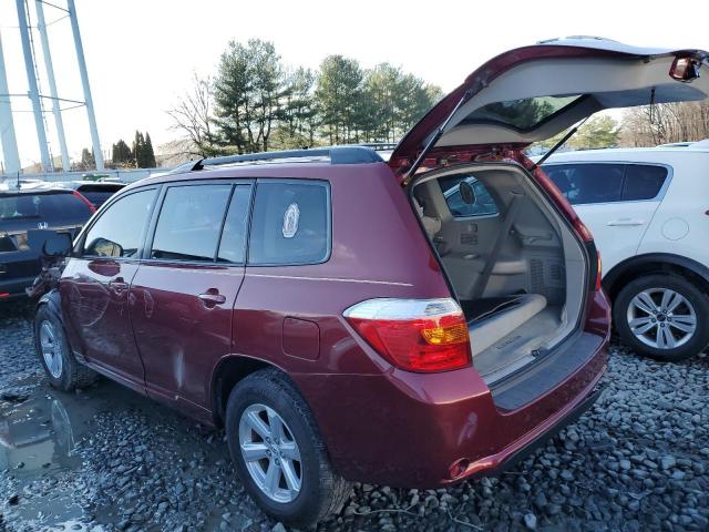 Obraz 2 z 2010 TOYOTA HIGHLANDER  2010 z VIN JTEBK3EH5A2160606