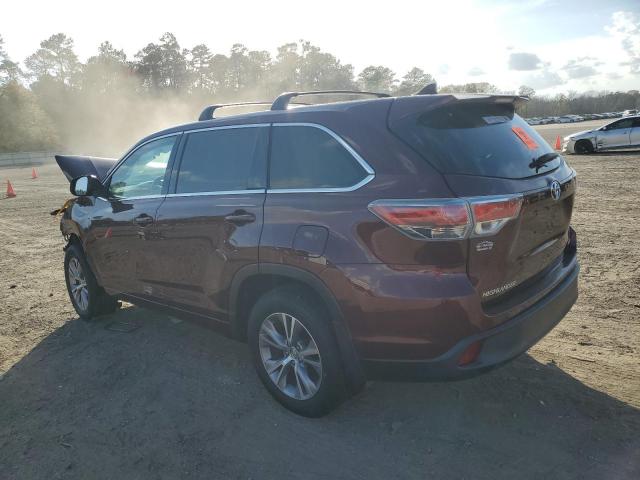 Image 2 of 2015 TOYOTA HIGHLANDER LE 2015 with VIN 5TDZKRFH3FS085201