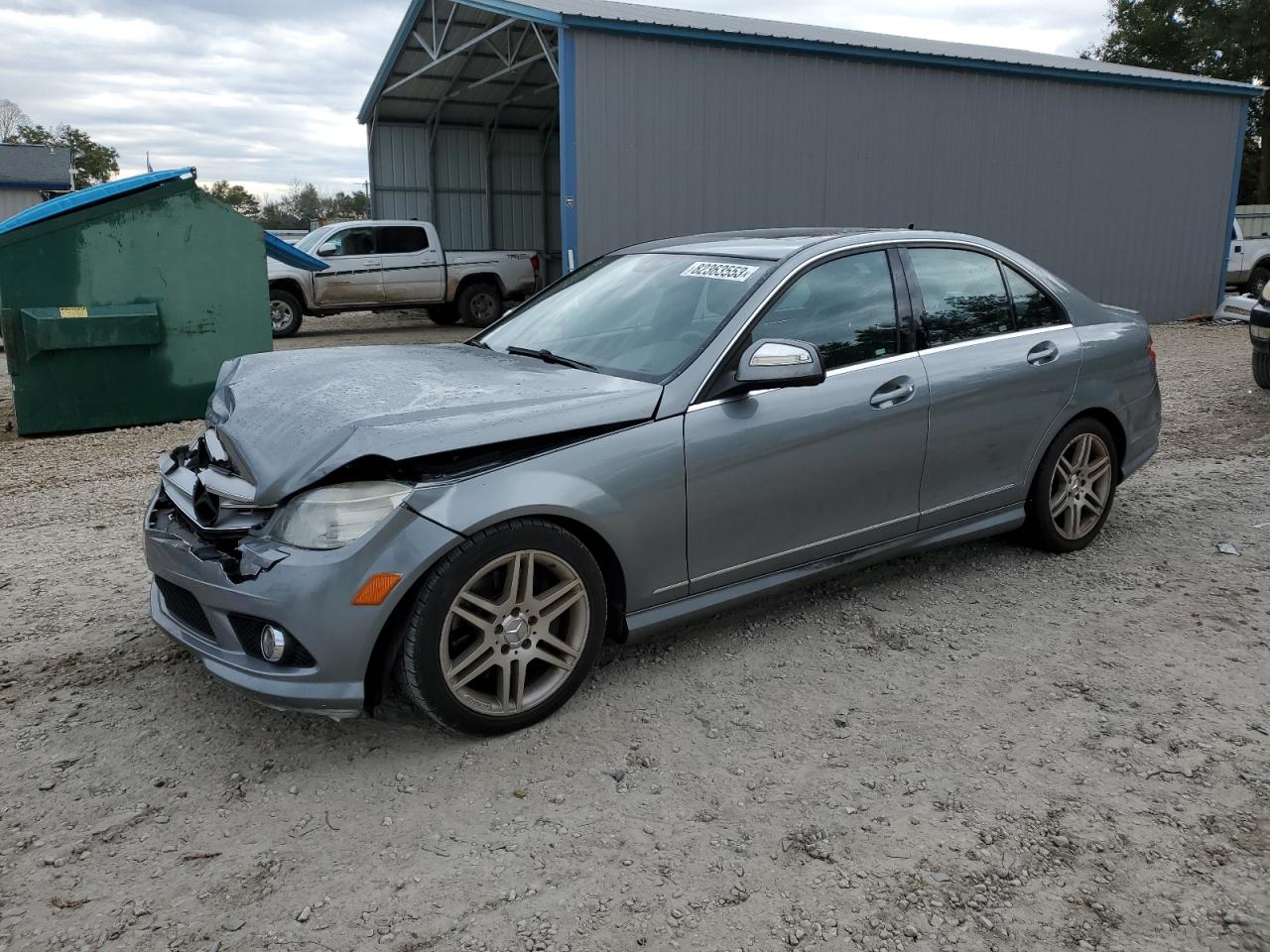 Image 1 of 2008 MERCEDES-BENZ C 350 2008 with VIN WDDGF56X48F134930