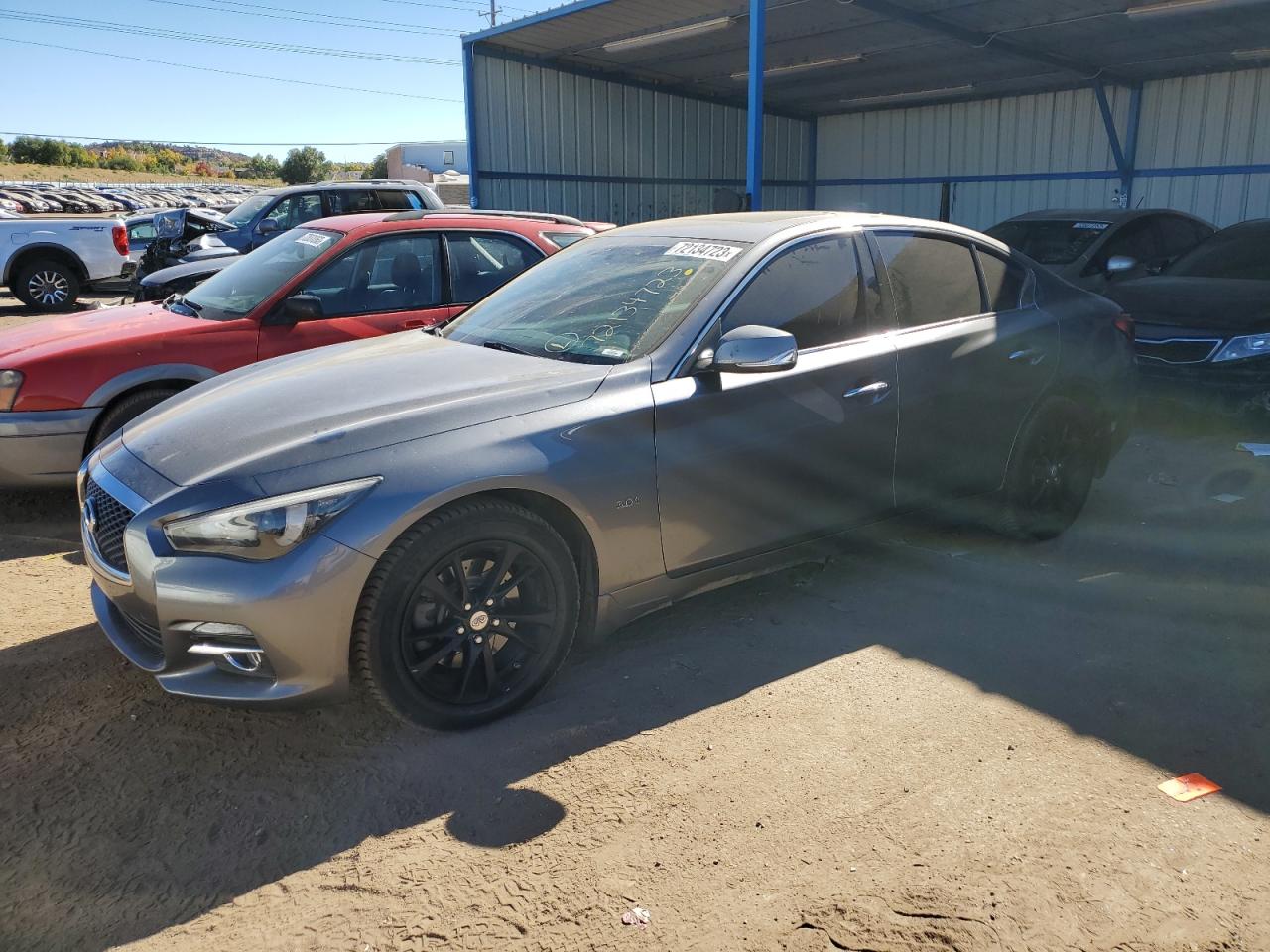 Image 1 of 2017 INFINITI Q50 PREMIUM 2017 with VIN JN1EV7AR8HM841018