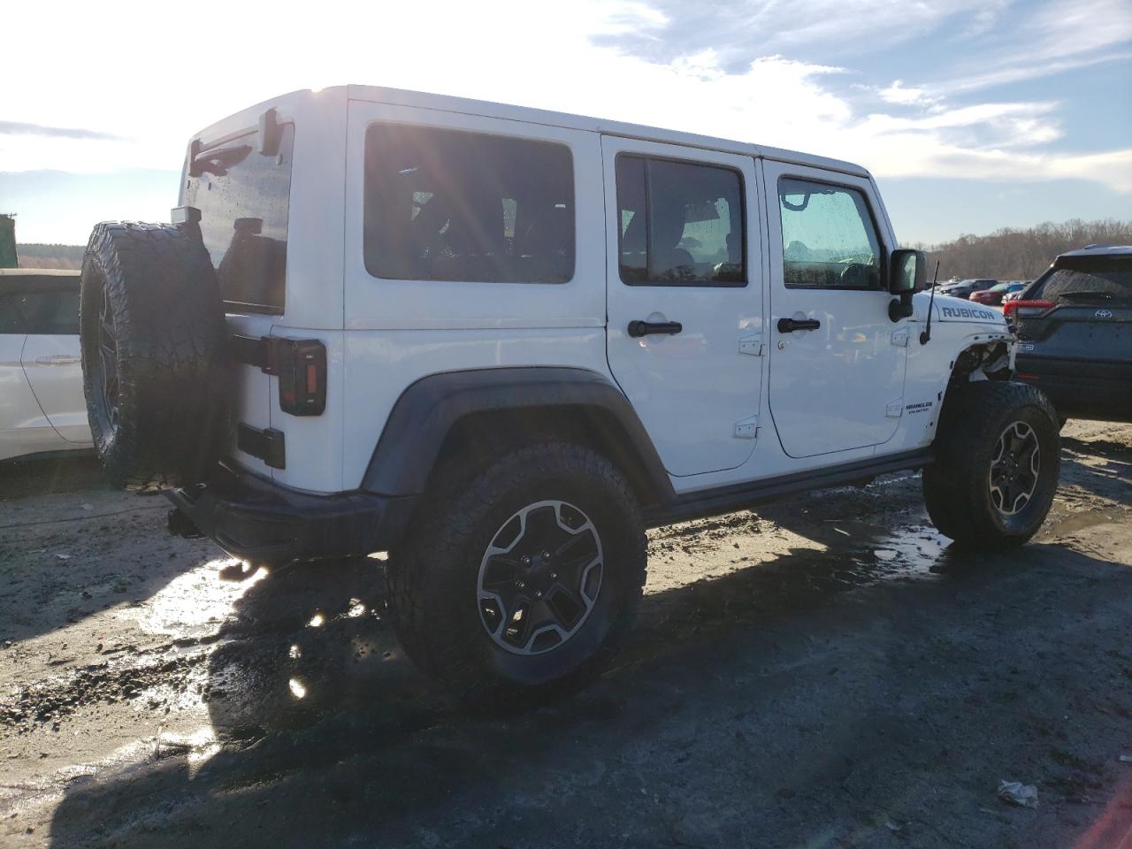 Image 3 of 2014 JEEP WRANGLER UNLIMITED RUBICON 2014 with VIN 1C4BJWFG9EL279144