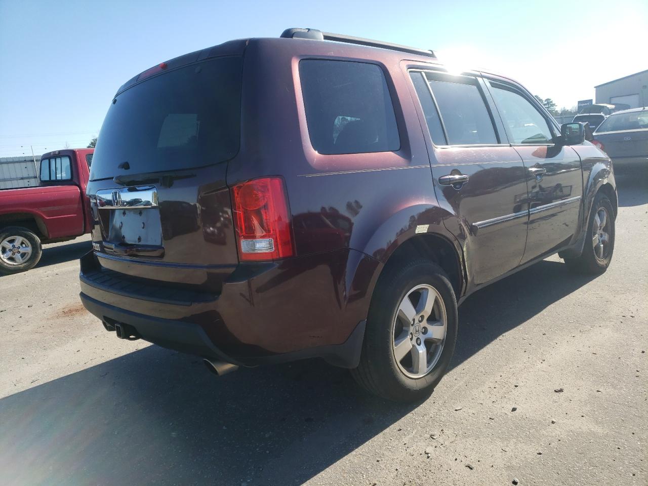 Изображение 3 2010 HONDA PILOT EX 2010 с VIN 5FNYF3H44AB016084