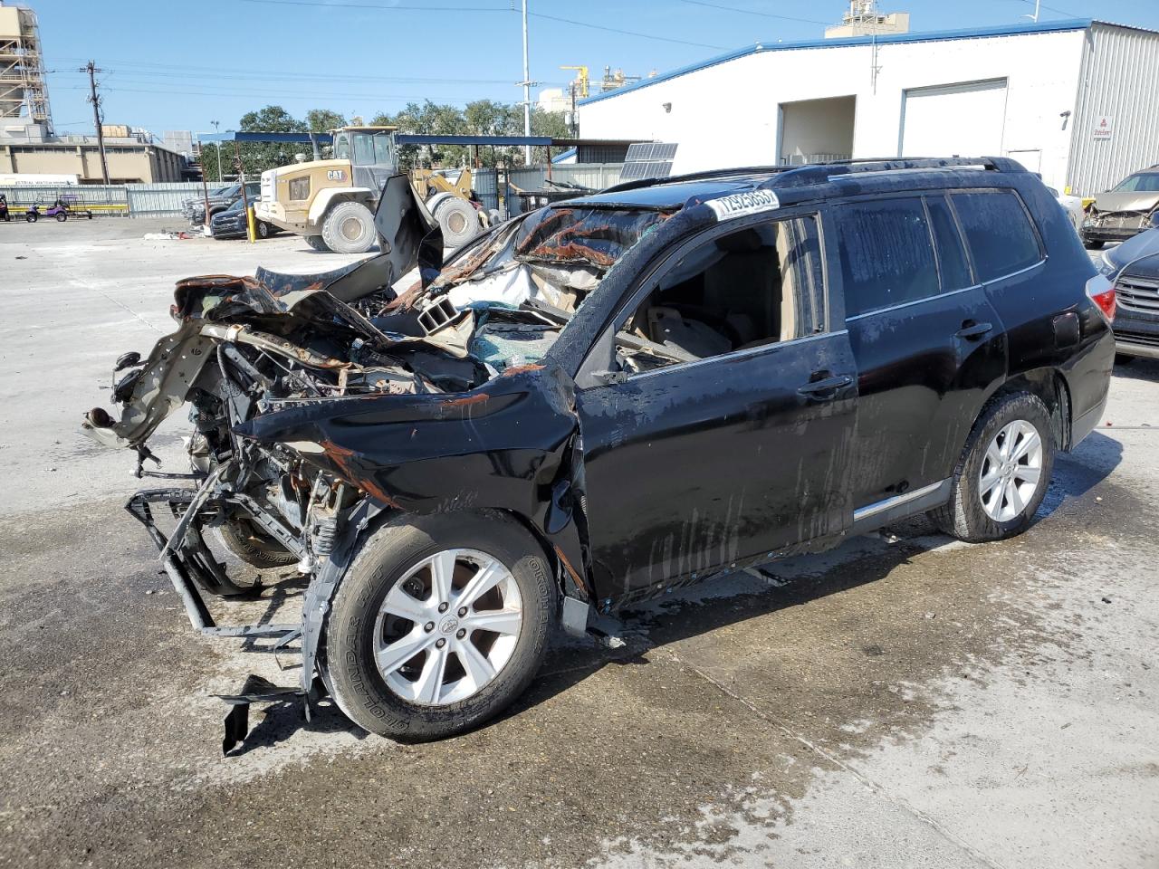 Изображение 1 2013 TOYOTA HIGHLANDER BASE 2013 с VIN 5TDZK3EH6DS120678