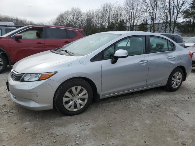 Image 1 of 2012 HONDA CIVIC LX 2012 with VIN 2HGFB2F5XCH314999