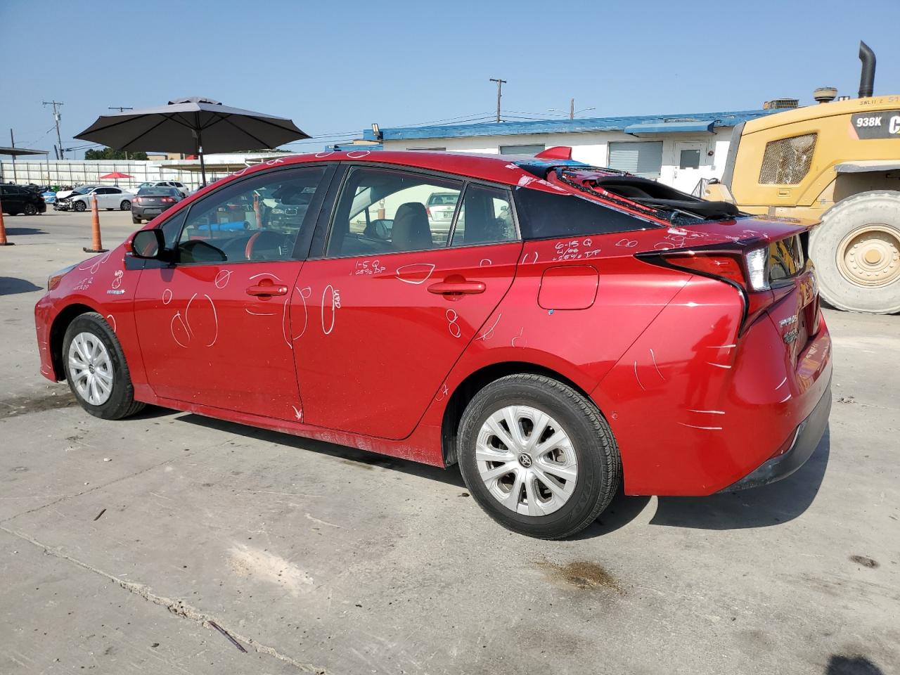 Image 2 of 2020 TOYOTA PRIUS L 2020 with VIN JTDKARFU0L3118461