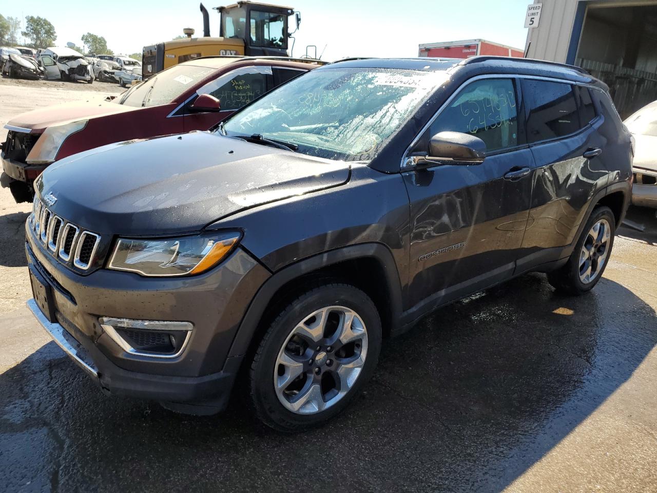 Image 1 of 2018 JEEP COMPASS LIMITED 2018 with VIN 3C4NJDCB6JT114385