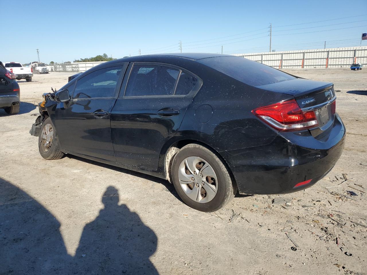 Obraz 2 z 2014 HONDA CIVIC LX 2014 z VIN 19XFB2F57EE005472