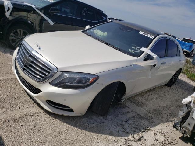 Image 1 of 2014 MERCEDES-BENZ S 550 4MATIC 2014 with VIN WDDUG8FB8EA050351