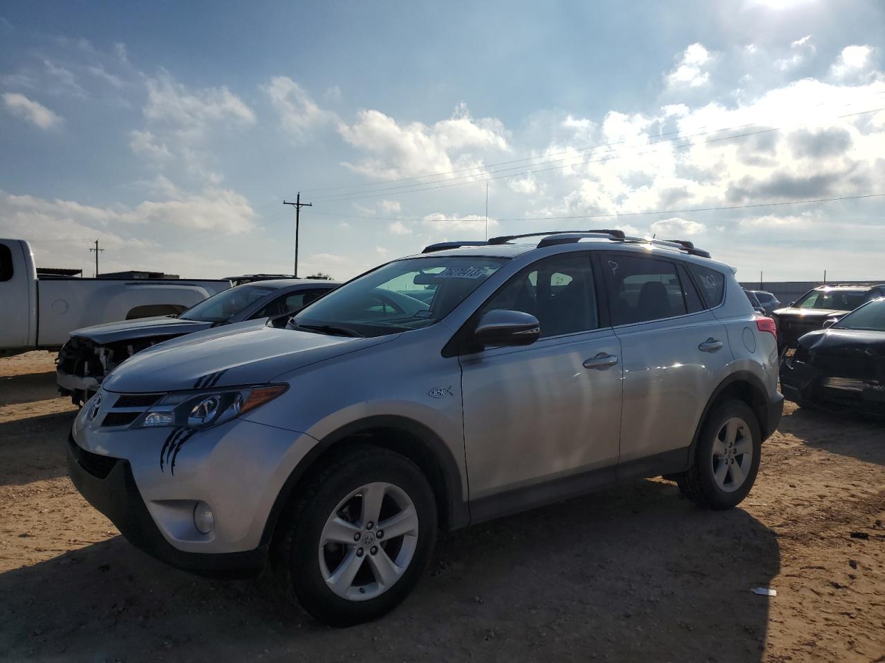 Image 1 of 2014 TOYOTA RAV4 XLE 2014 with VIN 2T3WFREVXEW117718