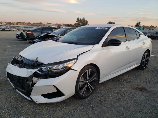 Image 1 of 2022 NISSAN SENTRA SR 2022 with VIN 3N1AB8DV0NY287911
