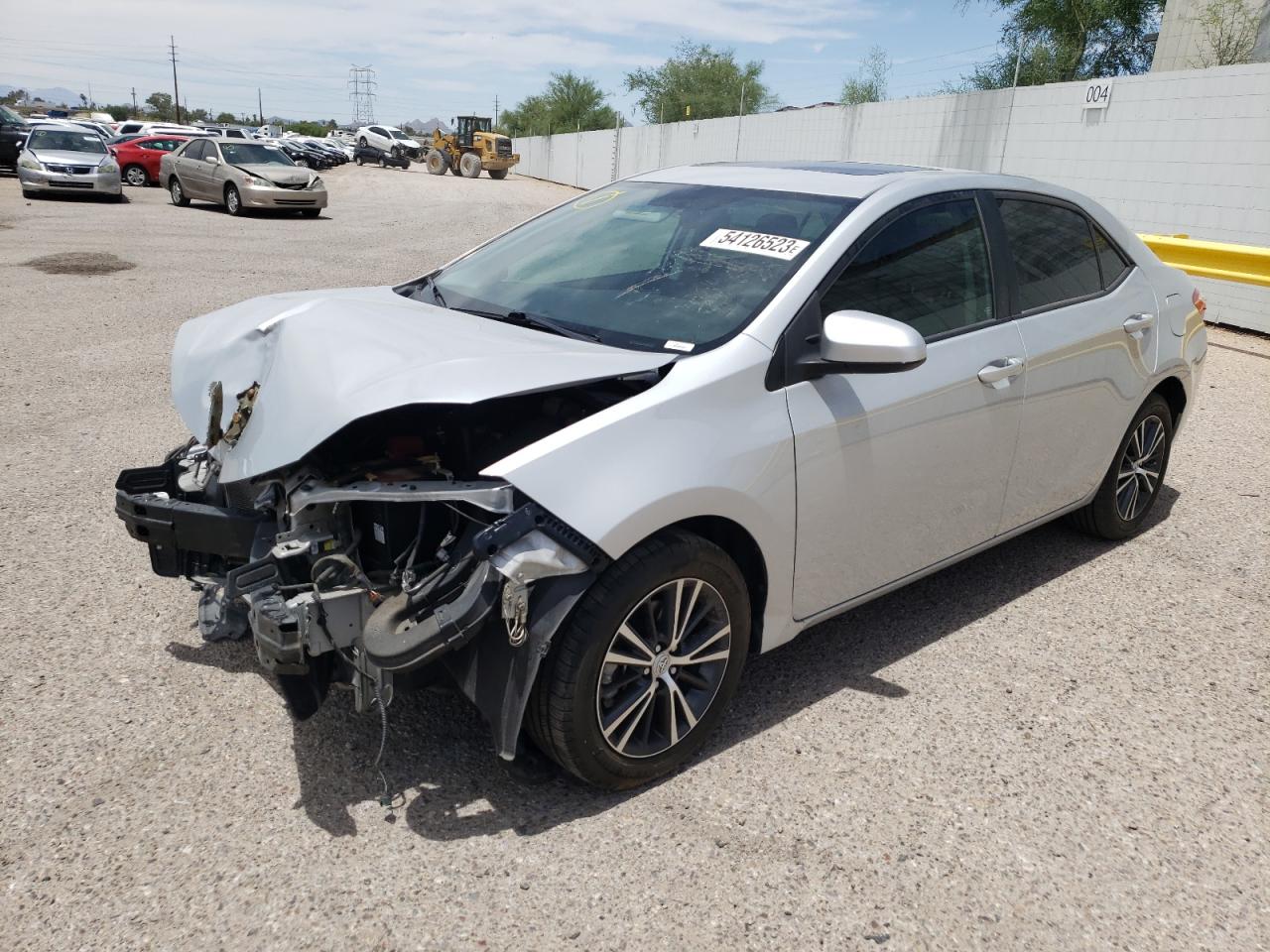 Изображение 1 2016 TOYOTA COROLLA L 2016 с VIN 2T1BURHE3GC719762