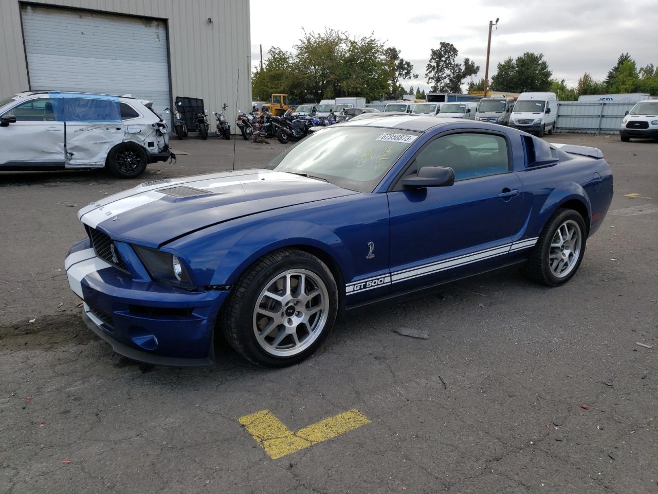 Image 1 of 2007 FORD MUSTANG SHELBY GT500 2007 with VIN 1ZVHT88S375285821