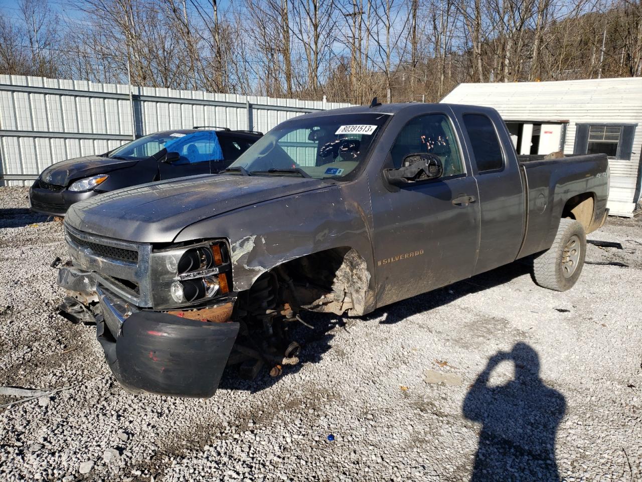 Image 1 of 2008 CHEVROLET SILVERADO K1500 2008 with VIN 2GCEK19C081116933