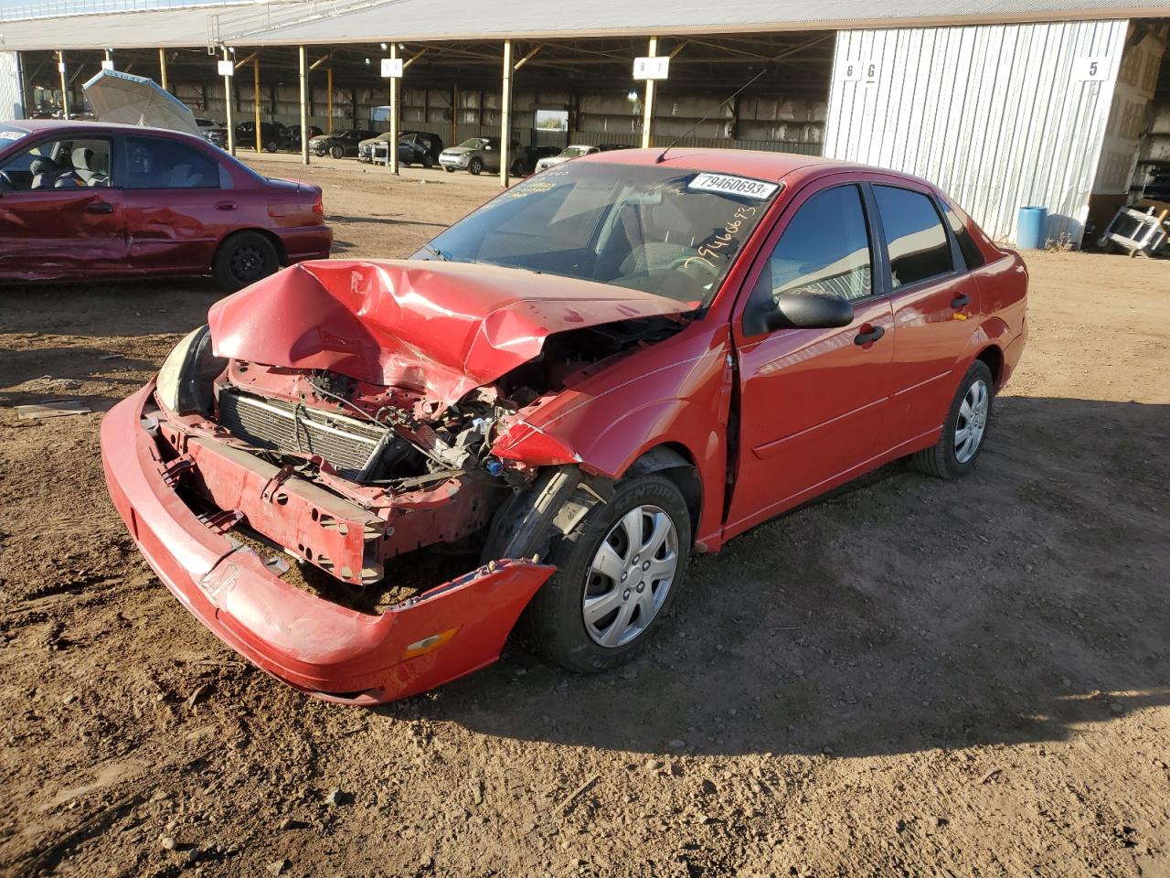 Изображение 1 2007 FORD FOCUS ZX4 2007 с VIN 1FAFP34N27W256568