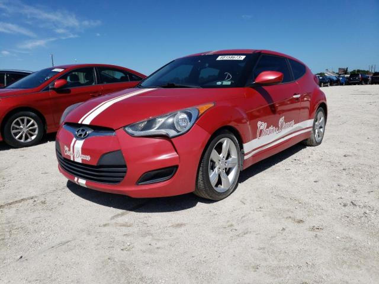 Image 1 of 2015 HYUNDAI VELOSTER  2015 with VIN KMHTC6AD4FU239511