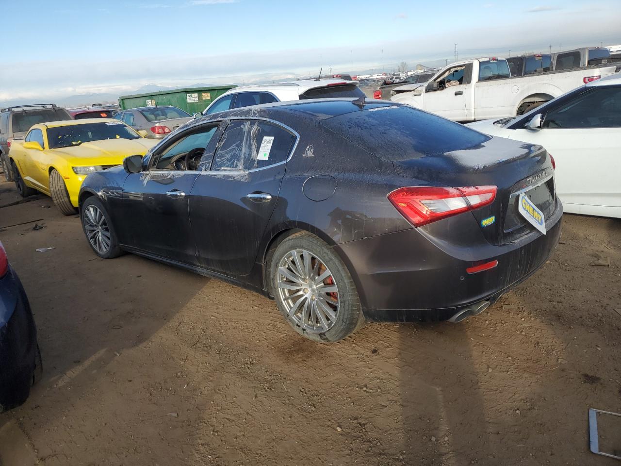 Image 2 of 2014 MASERATI GHIBLI  2014 with VIN ZAM57XSA1E1090191