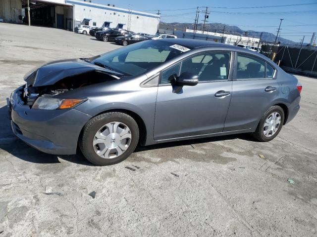 Image 1 of 2012 HONDA CIVIC HYBRID L 2012 with VIN JHMFB4F33CS007447