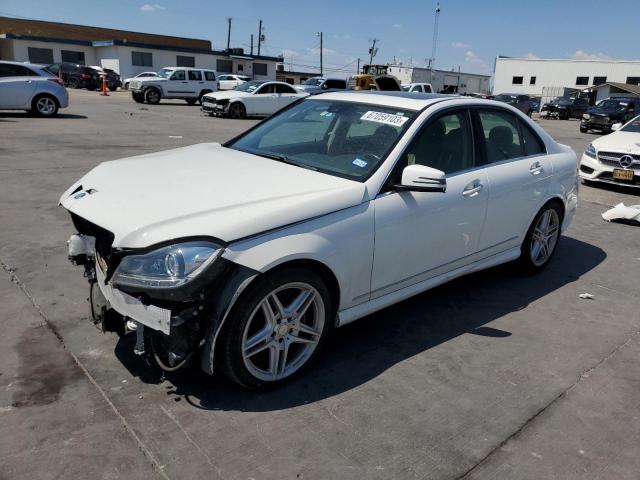 Image 1 of 2013 MERCEDES-BENZ C 350 2013 with VIN WDDGF5HB4DA860294