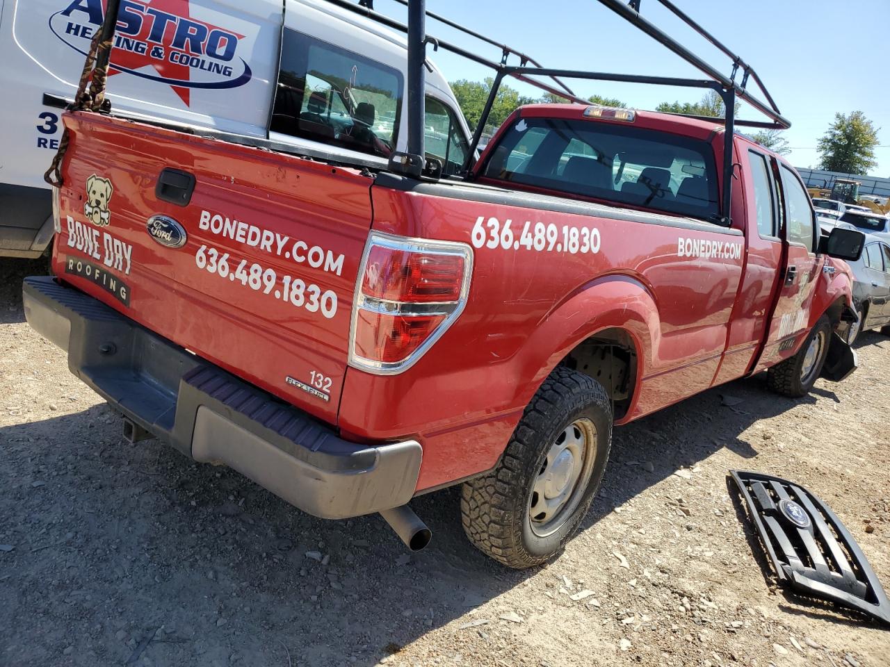 Изображение 3 2012 FORD F150 SUPER CAB 2012 с VIN 1FTFX1CF4CKD62109
