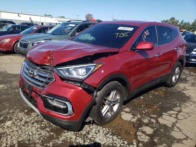 Image 1 of 2017 Hyundai Santa Fe 2017 with VIN 5XYZTDLBXHG442549