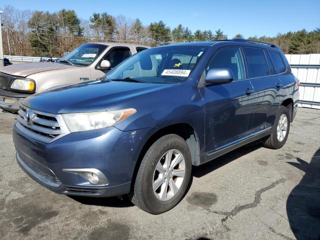 Image 1 of 2013 TOYOTA HIGHLANDER BASE 2013 with VIN 5TDBK3EHXDS267149
