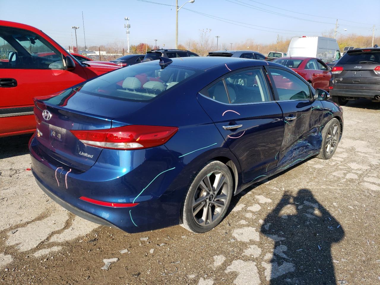 Изображение 3 2017 HYUNDAI ELANTRA SE 2017 с VIN 5NPD84LF1HH095393