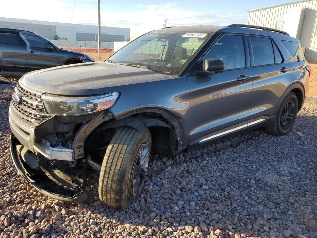 Image 1 of 2021 FORD EXPLORER XLT 2021 with VIN 1FMSK7DH3MGB71023