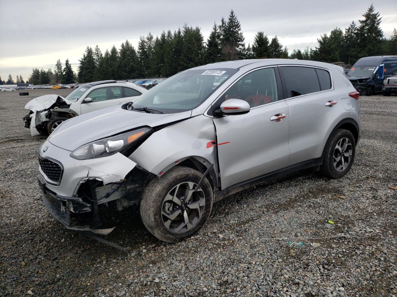Image 1 of 2020 KIA SPORTAGE LX 2020 with VIN KNDPM3AC5L7757551