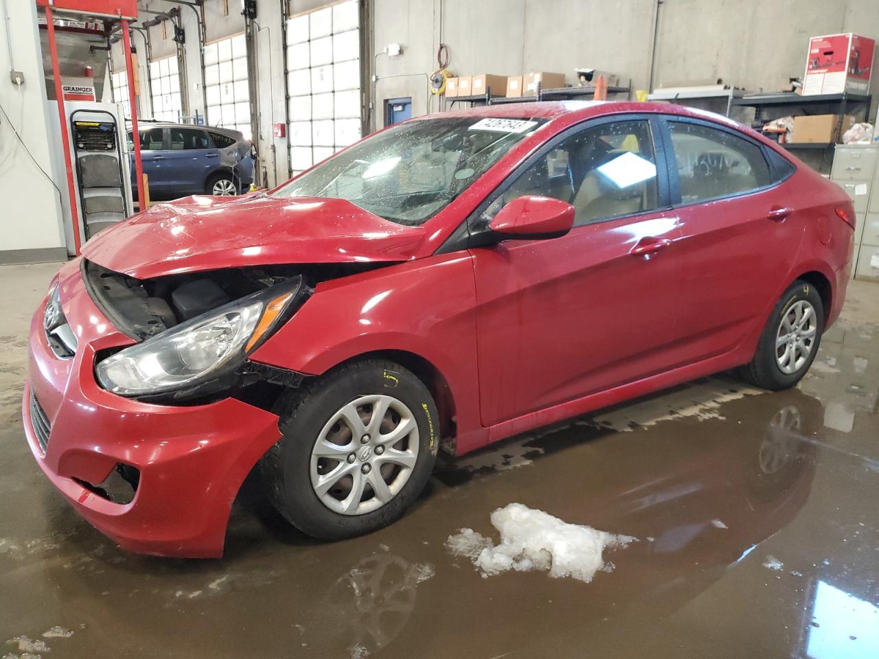 Image 1 of 2013 HYUNDAI ACCENT GLS 2013 with VIN KMHCT4AE3DU452573
