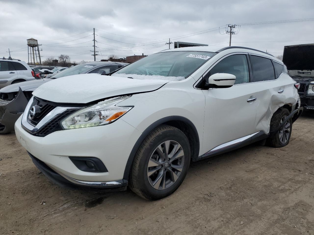 Image 1 of 2017 NISSAN MURANO S 2017 with VIN 5N1AZ2MH4HN121856