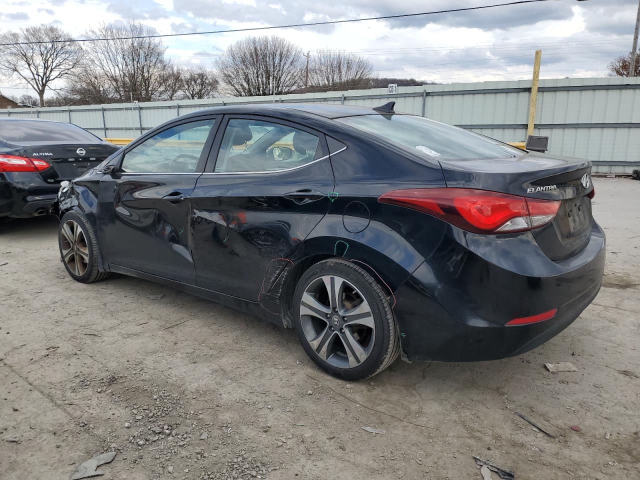 Изображение 2 2014 HYUNDAI ELANTRA SE 2014 с VIN KMHDH4AH5EU159114