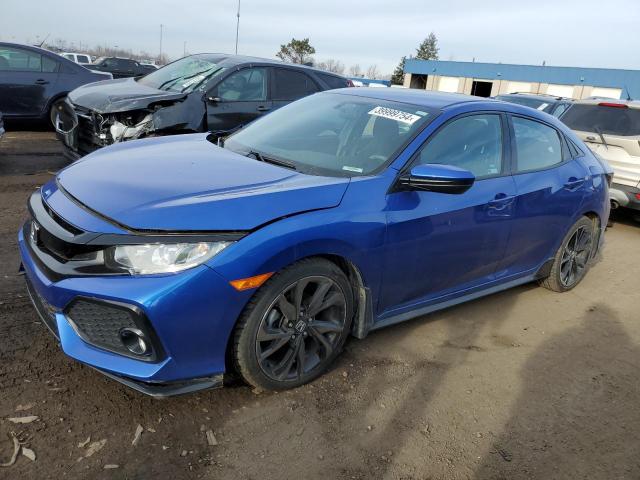 Image 1 of 2018 HONDA CIVIC SPORT 2018 with VIN SHHFK7H49JU236345