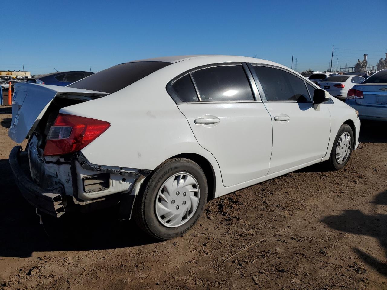Изображение 3 2012 HONDA CIVIC LX 2012 с VIN 2HGFB2F52CH592781