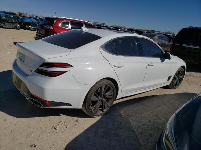 Image 3 of 2022 GENESIS G70 BASE 2022 with VIN KMTG54TE2NU098674