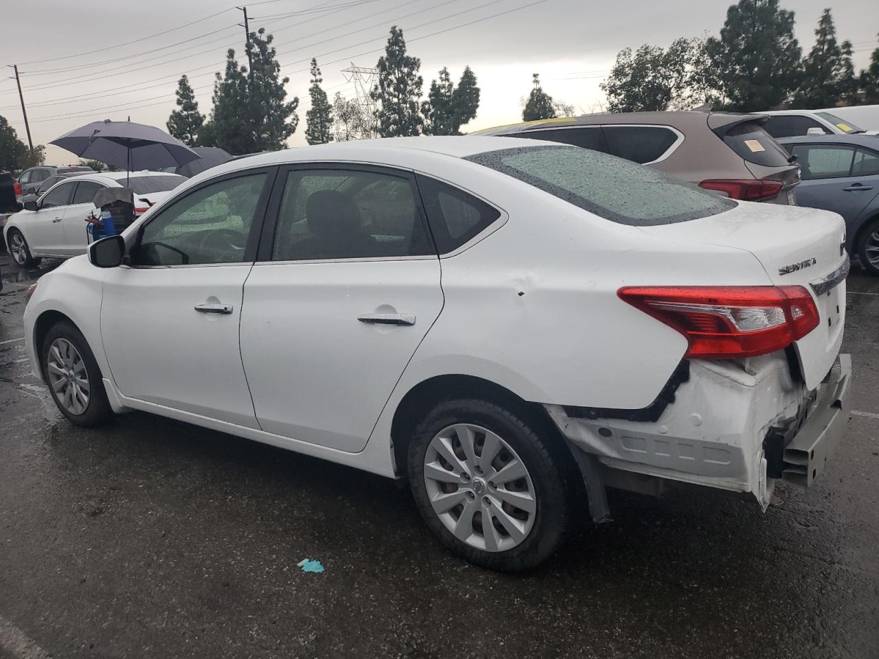 Image 2 of 2018 NISSAN SENTRA S 2018 with VIN 3N1AB7AP6JY212186