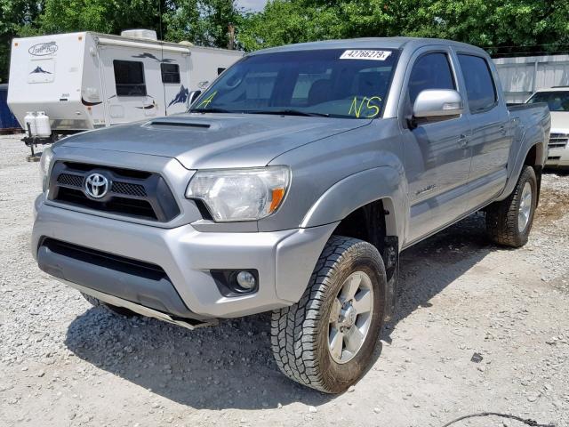 Image 2 of 2015 TOYOTA TACOMA DOUBLE CAB 2015 with VIN 3TMLU4ENXFM165606