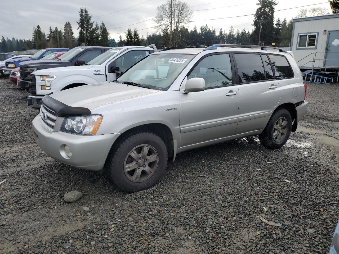 2001 TOYOTA HIGHLANDER  2001 image