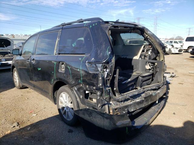 Image 2 of 2017 TOYOTA SIENNA XLE 2017 with VIN 5TDDZ3DC6HS176282