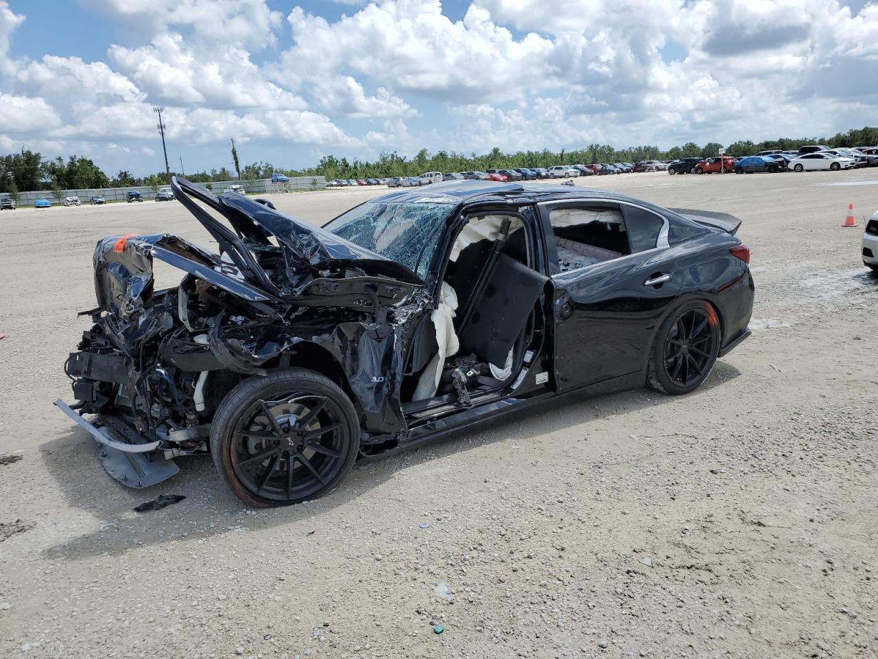 Image 1 of 2020 INFINITI Q50 PURE 2020 with VIN JN1EV7AP9LM204534