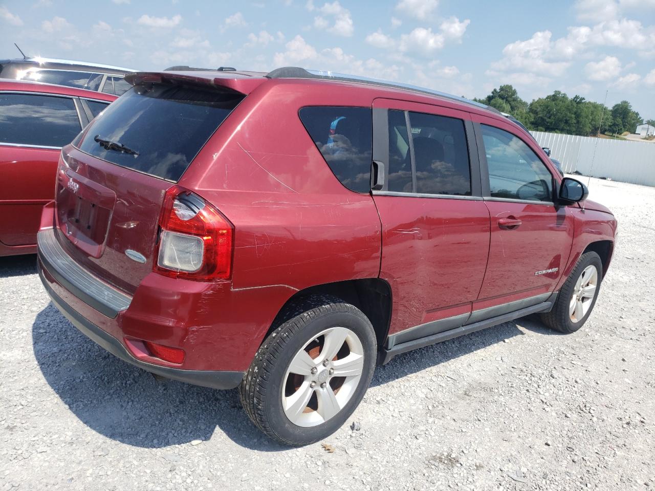 Image 3 of 2011 JEEP COMPASS SPORT 2011 with VIN 1J4NT1FB1BD150801