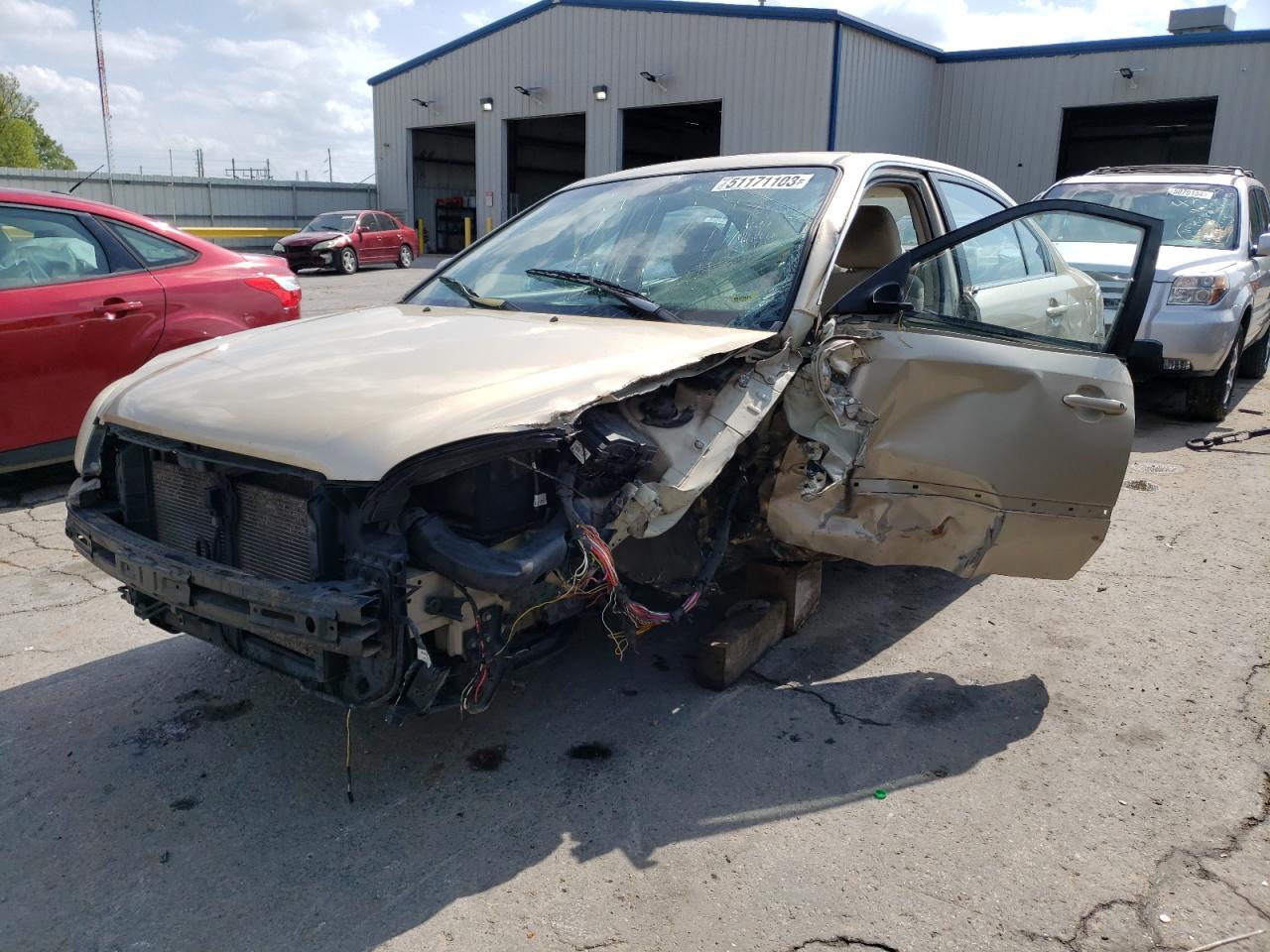 Image 1 of 2008 KIA OPTIMA LX 2008 with VIN KNAGE123085203365