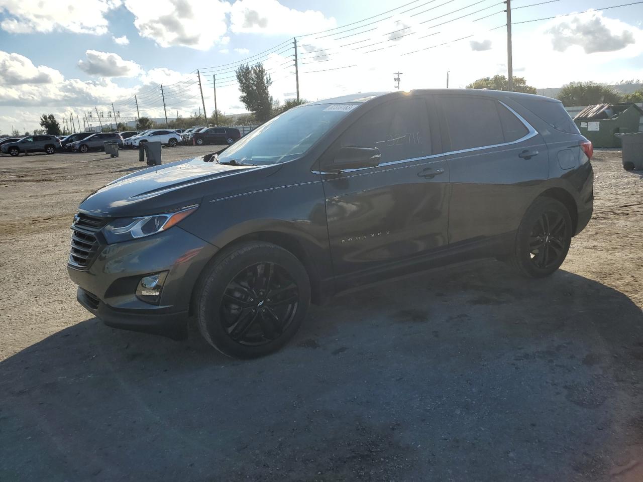 Image 1 of 2020 CHEVROLET EQUINOX LT 2020 with VIN 3GNAXKEV0LL249655