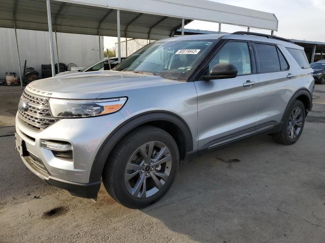 Image 1 of 2021 FORD EXPLORER XLT 2021 with VIN 1FMSK8DH7MGA84215