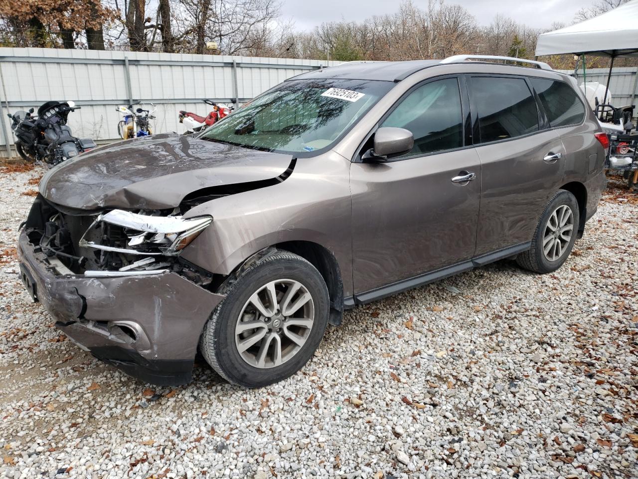 Image 1 of 2013 NISSAN PATHFINDER S 2013 with VIN 5N1AR2MM2DC664755