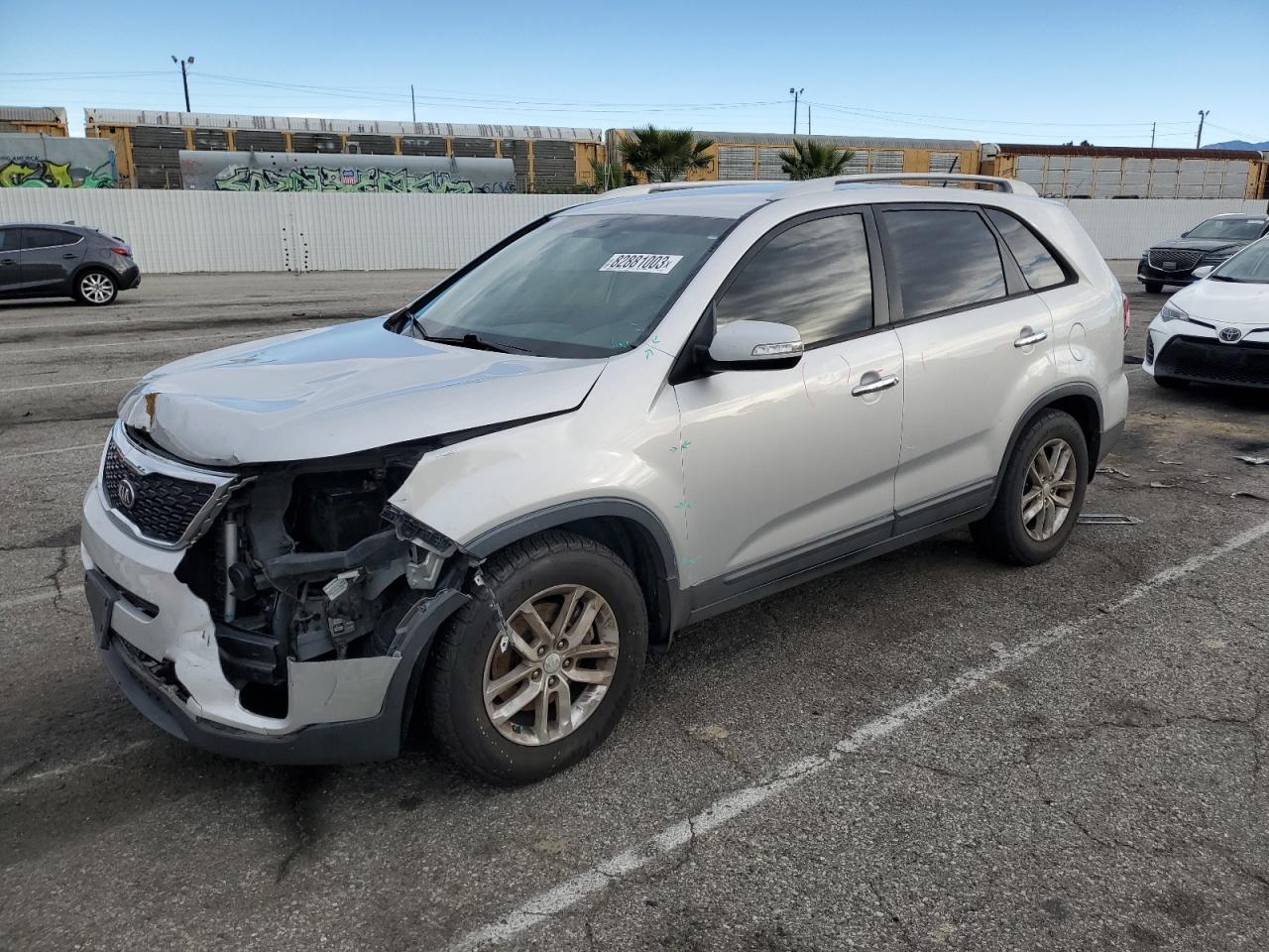 Obraz 1 z 2014 KIA SORENTO LX 2014 z VIN 5XYKT4A60EG434432