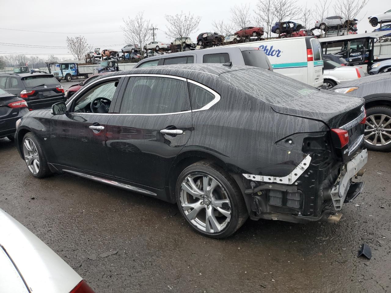 Obraz 2 z 2018 INFINITI Q70L 3.7 LUXE 2018 z VIN JN1BY1PR7JM370077