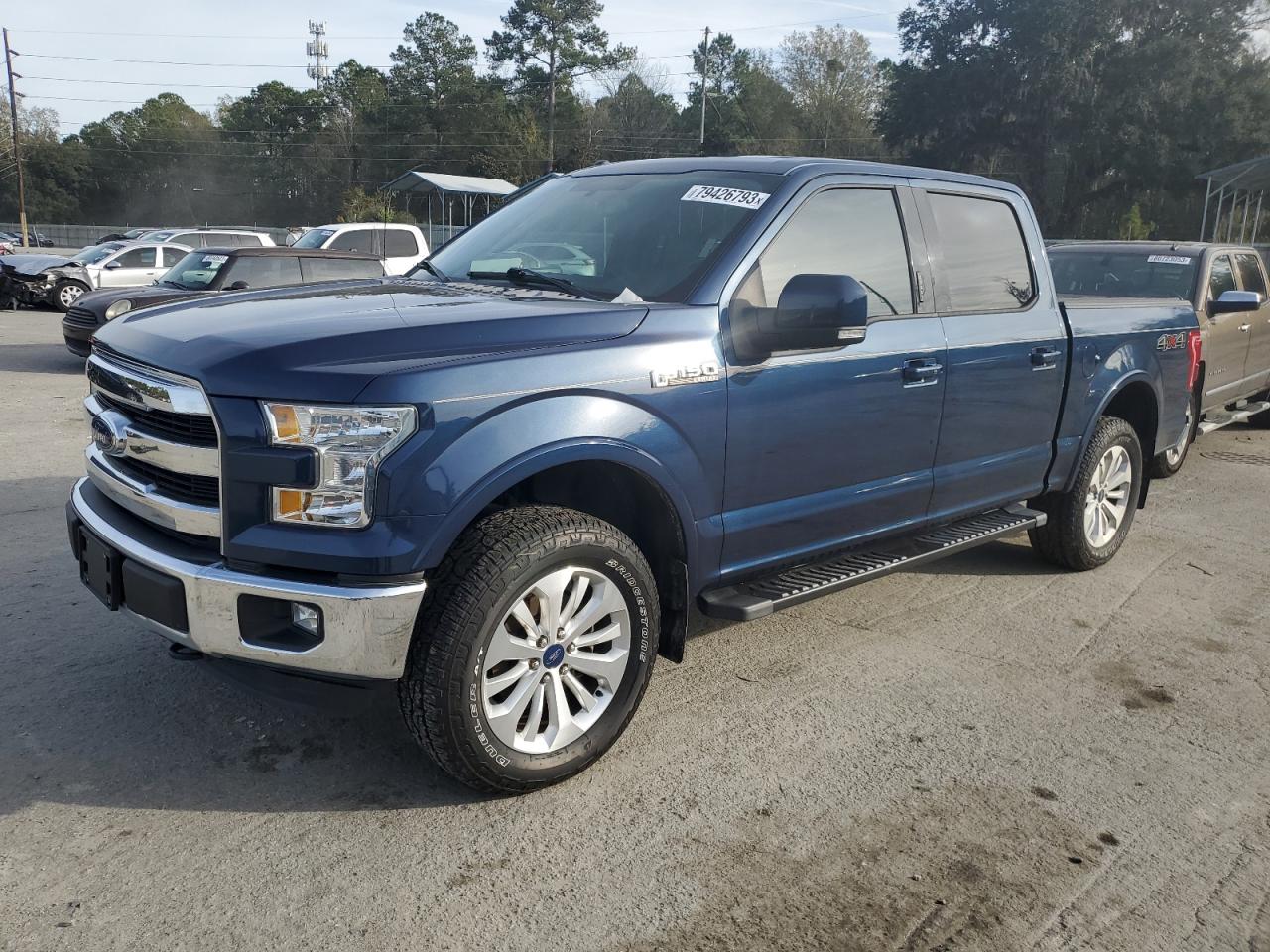 Image 1 of 2015 FORD F150 SUPERCREW 2015 with VIN 1FTEW1EF4FFD01996