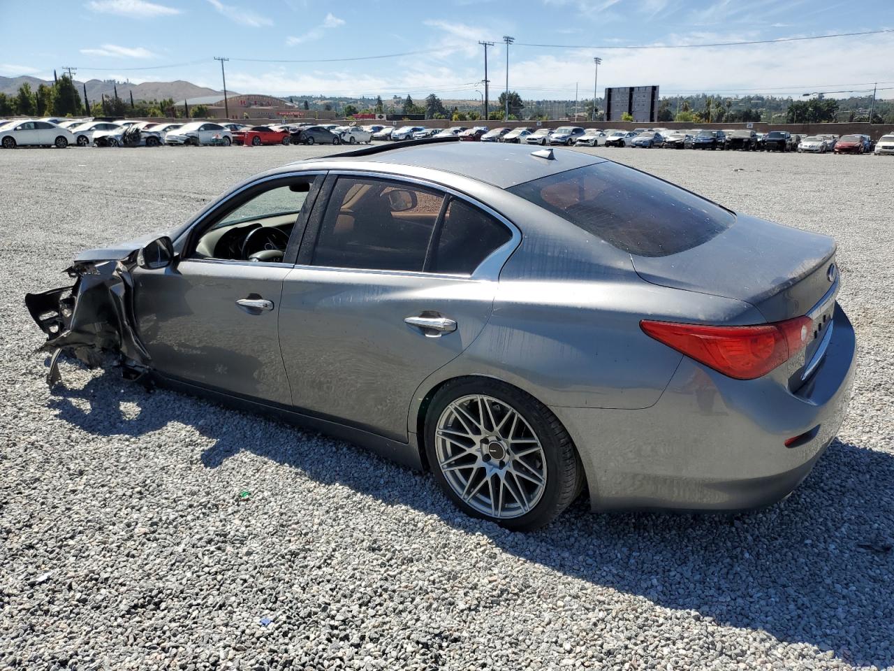 Image 2 of 2014 INFINITI Q50 BASE 2014 with VIN JN1BV7AP4EM690756